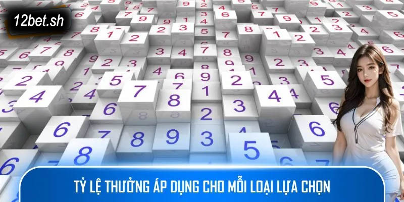 Tỷ lệ thưởng áp dụng cho mỗi loại lựa chọn